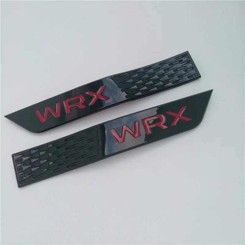 Real 3D WRX (2015-2021) Fender Badges – Sport Styling Decals (2PCS)