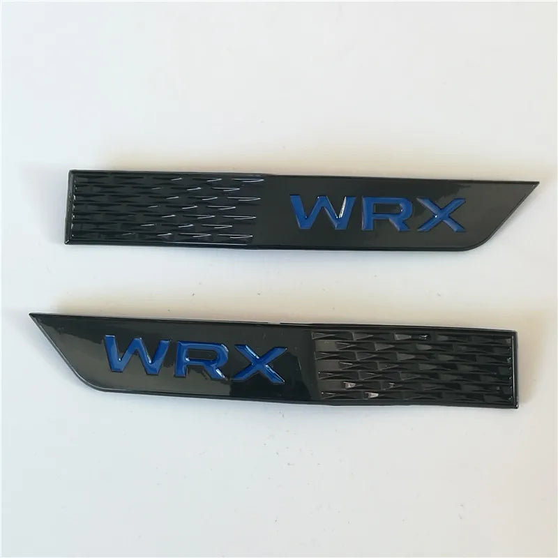 Real 3D WRX (2015-2021) Fender Badges – Sport Styling Decals (2PCS)