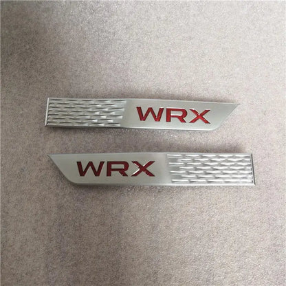 Real 3D WRX (2015-2021) Fender Badges – Sport Styling Decals (2PCS)