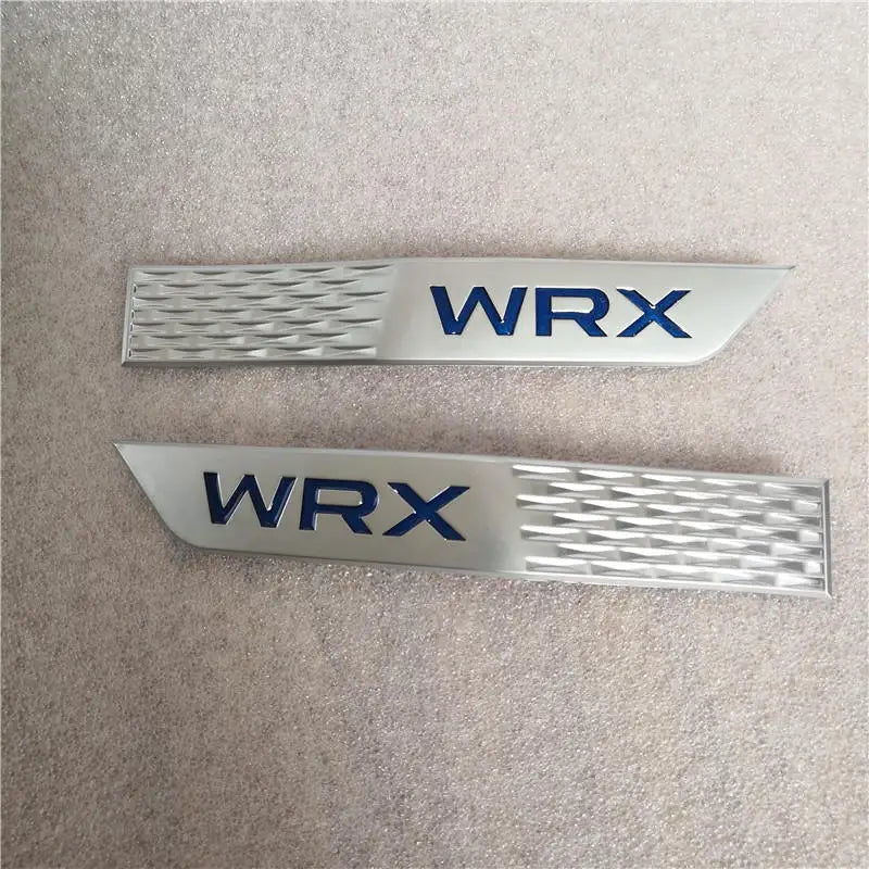 Real 3D WRX (2015-2021) Fender Badges – Sport Styling Decals (2PCS)